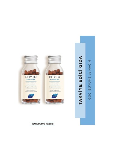 Duo Phanere Saç Ve Tırnaklar Için Güç, Büyüme & Hacim Sağlayan Takviye Edici Gıda 240 Kap