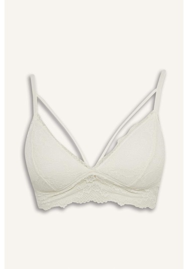 Defacto Pedli Dantelli Bralet-fall İn Love R6569az25wnwt46 Beyaz