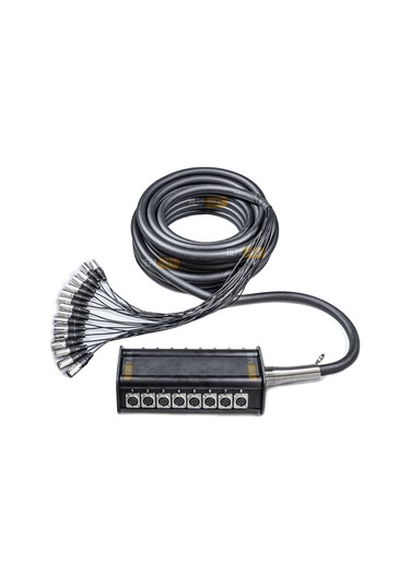 Stage-16c-20m 16 Kanal 20 Metre Multicore Kablolu Hazır Stage Box