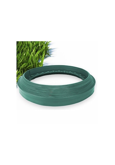 Çim Ayırıcı - Yeşil, Esnek, Dayanıklı Plastik