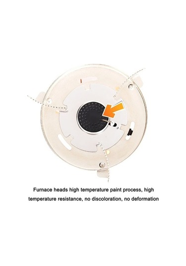 Ulzyvf Ve Taşınabilir Soba Skycıty Rüzgar Renkli Pişirme Metal Kamp Hava Geçirmez Entegre Çok Barbekü Aksesuarlı Dış Mekan Soba - Pp Çok Renkli Çok Renkli