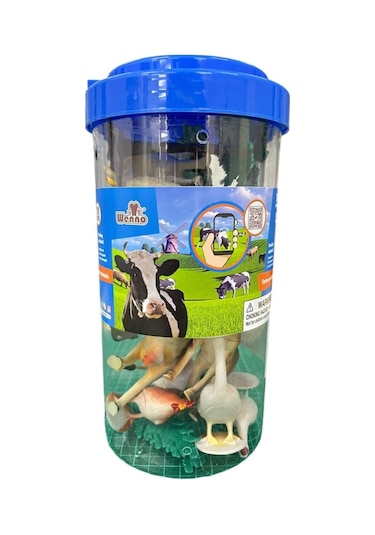Sh-6433 13pcs Çiftlik Hayvanları 2litre