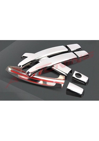 Opel Corsa D Krom Kapı Kolu 2007 Üzeri 4 Kapı Paslanmaz Çelik N11.610