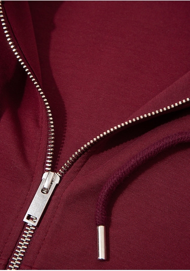 Mavi - Kapüşonlu Bordo İnterlok Sweatshirt 1s10424-70394 Bordo
