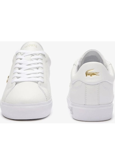 Lacoste Powercourt Kadın Beyaz Sneaker Beyaz