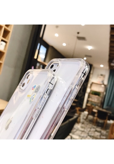 Teknomoda iPhone Uyumlu 11 Kilif Simli Sulu Ios Menü Ikon Silikon 537097933