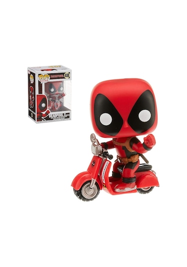 Funko Pop 30969 Marvel Deadpool & Scooter Figür No: 48