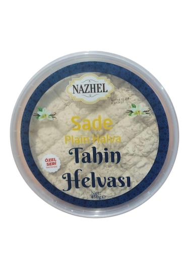 Nazhel Sade Tahin Helvası 450 G