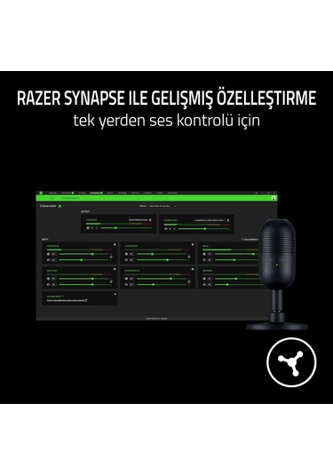 Razer Seiren V3 Mini Ultra Kompakt Usb Mikrofon Rz19-05050100-r3m