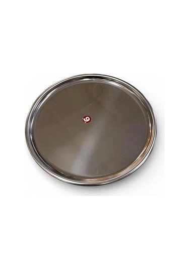 Emrullah Çelik Düz Tabak 29 Cm Gri