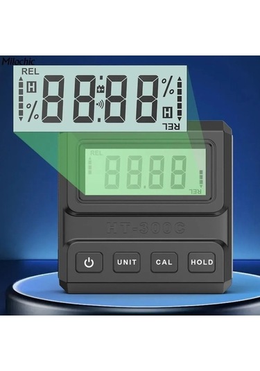 Ulzyvf Dijital Açı Ölçer - Yüksek Güçlü Abs Malzeme, Hassas Ölçümler İçin Dayanıklı