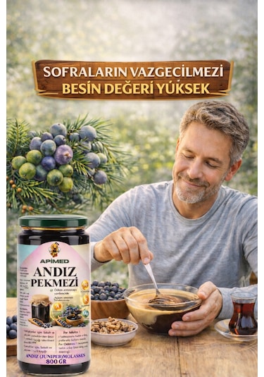 Andız Pekmezi 800 Gr - %100 Doğal Katkısız Saf Öz - Akciğer Dostu