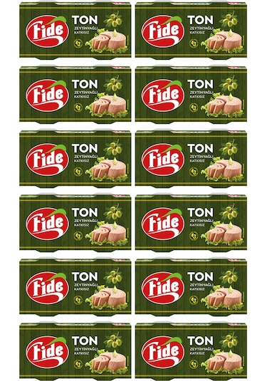 Fide Zeytinyağlı Ton Balığı 24 x 160 G