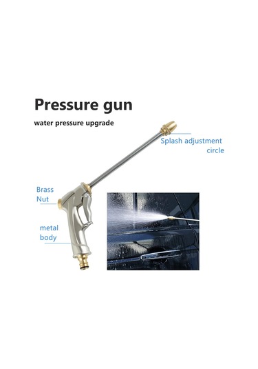 Pssopp Metal Su Hortumu Püskürtücü Bahçe Araba Evcil Hayvan 1 Adet