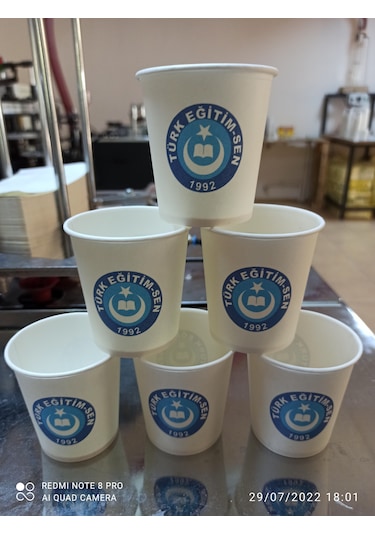 Sivil Toplum Kuruluşları İçin Logolu Karton Bardak