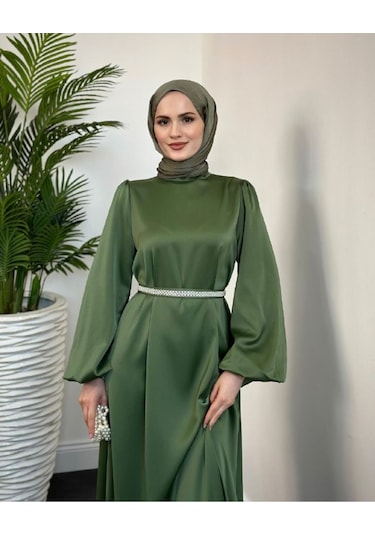 Kemer Taşli Tesettür Abi Ye Yeşil