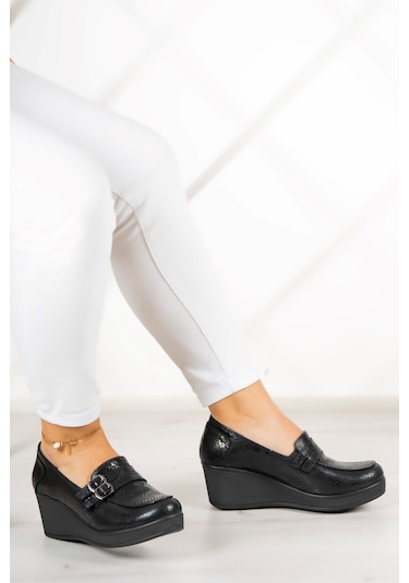 Erkan Saçmacı Taylor Siyah Yılan Hakiki Deri Dolgu Topuklu Günlük Ayakkabı Siyah Erkan Saçmacı Taylor Siyah Yılan Hakiki Deri Dolgu Topuklu Günlük Ayakkabı Siyah