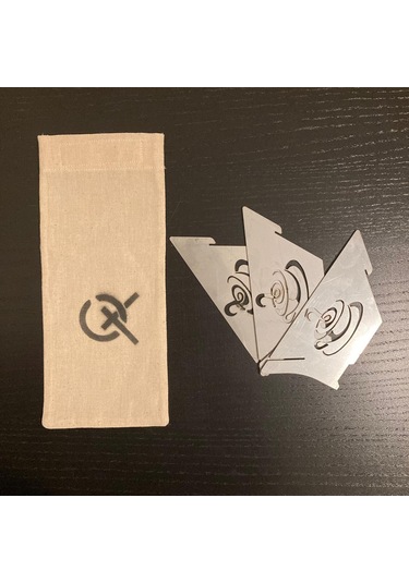 Kamp Ayısı Coffeex Drip Kahve Damıtıcı: Katlanır Paslanmaz Metal Kahve Demleme Aparatı