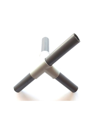 Beyazpazar Bez Dolap Bağlantı Ve Kurulum Aparatı 10 Ad. P1 + 10 Ad. P2 Toplam 20 Adet Aparat Gri