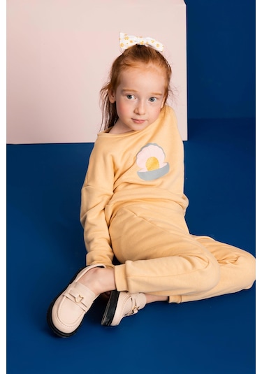 Luess Kız Çocuk %100 Pamuklu Baskılı Alt Üst Takım 1-2 Yaş 5-6 Yaş -Bej Luess Kız Çocuk %100 Pamuklu Baskılı Alt Üst Takım 1-2 Yaş 5-6 Yaş -Bej