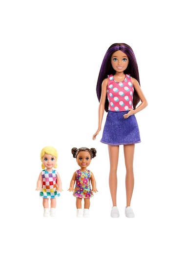 Barbie Skipper Bebek Bakıcılığı Eğlencesi Oyun Seti HND18