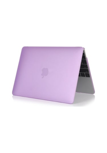 Ally Macbook Pro 13 2020 A2251 A2289 A1706-A1708-A1989-A2159 Kristal Kapak Koruma Kılıf  Mor