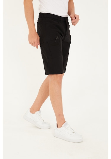 Camp Scoutland Camp725 Outdoor Tactical Su İticili Yazlık Erkek Taktik Şort Siyah