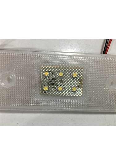 Replax Ledli Kasa Dorse Lambasi 6 Led Beyaz 12 V Biraketli Sallamali.