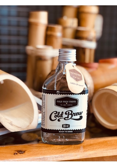 Cold Brew Şişe 200 ML Alüminyum Kapak 10 Adet