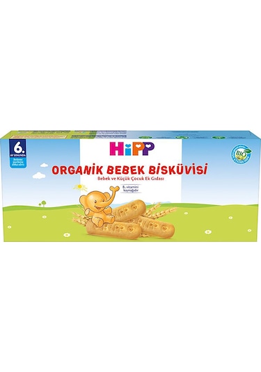 Hipp Organik Bebek Bisküvisi 180 G