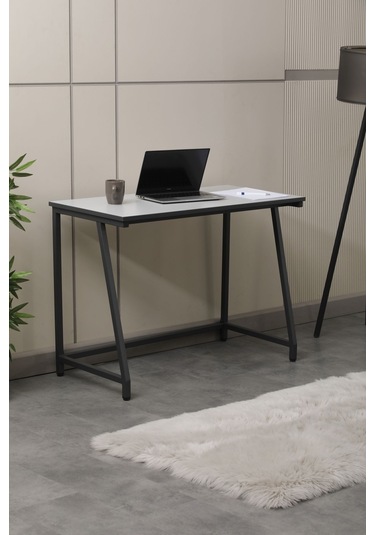 Sehpol Çalışma Masası 100x50 Cm Antrasit Gri