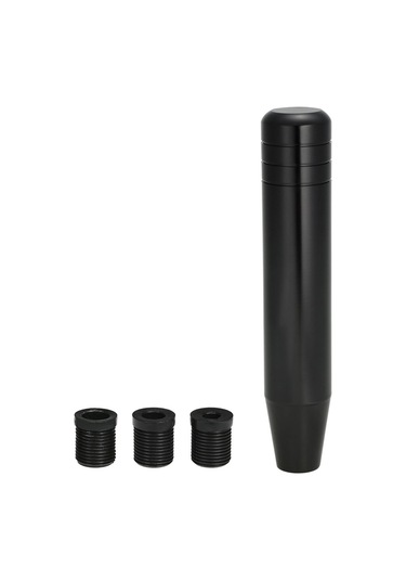 18 Cm Uzunluk Evrensel Alüminyum Araba Kamyon Yarışı Vites Topuzu Sopa 3 Adaptör İle
