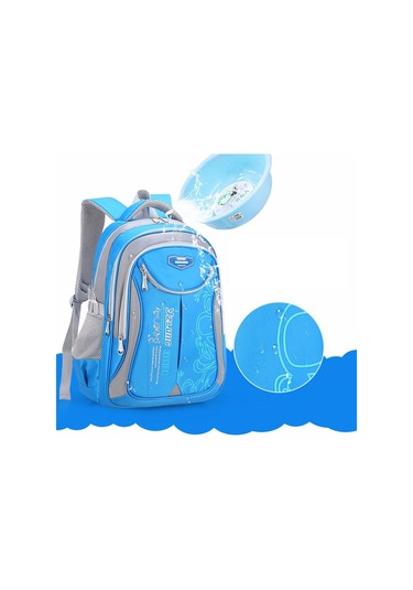 Siyah Çocuk Okul Çantaları Gençler Erkek Kız Oxford Su Geçirmez Okul Çantası İçin Güvenlik Yansıtıcı Sırt Çantası S