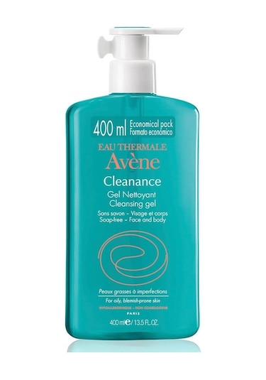 Avene Cleanance Gel Nettoyant Yüz Temizleme Jeli 2 x 400 ML