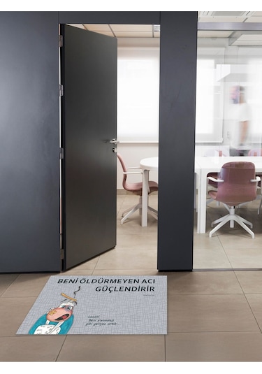 Beni Öldürmeyen Acı İş Yeri Paspas Lovebug-t