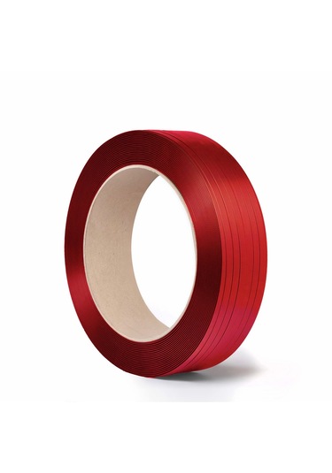 Teknopak 12 Mm X 0,70 Mm 1750 Metre Kırmızı Polyester Çember Şeri