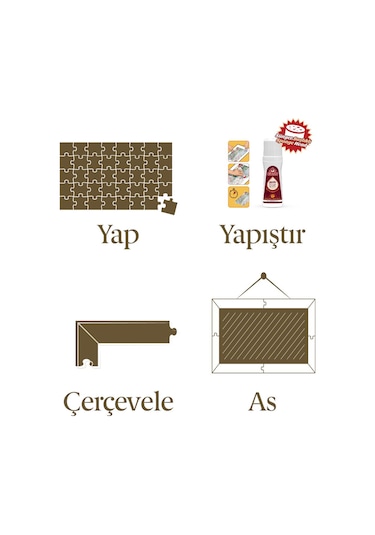 Papirüs 1000 Parça Çerçeveli Puzzle