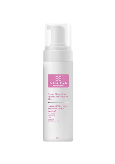 Neorga Hassas Ciltler İçin Yüz Yıkama Köpüğü 200 Ml