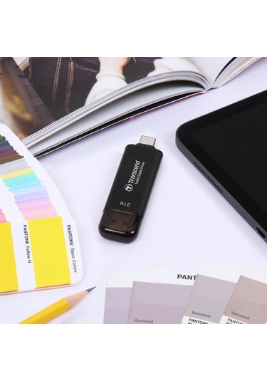 Transcend TS2TESD310C 2 TB External SSD ESD310C USB 10Gbps  Type C/A Taşınabilir Disk