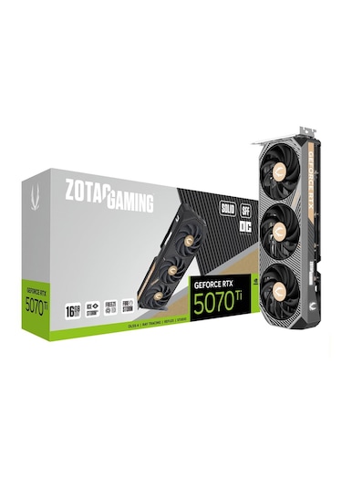 Zotac Geforce Rtx 5070 Tı Gamıng Solıd Sff Oc 16gb Gddr7 256bit Dlss 4 Ekran Kartı