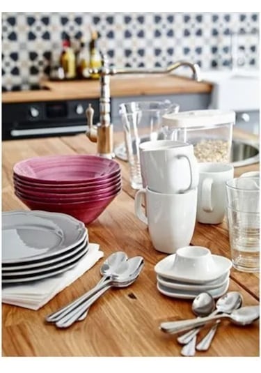 Sumuhome Vardera Porselen Kupa Beyaz 17 Cl Beyaz