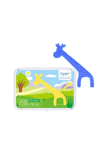 Moveevo Bebekler İçin Güvenli Diş İpi - 40'lı Paket Ultra İnce Diş Temizleme Çubukları