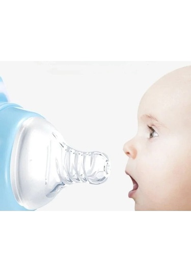 Yumuşak Silikon Silikon Sıcak İçermez Emzikleri Emzik Doğal Değiştirme Değişken Bpa Biberon Besleme Bebek Akışta Nf