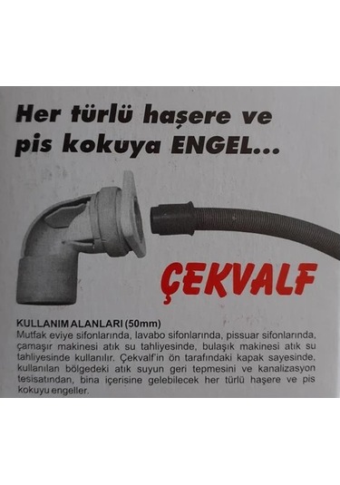 Erplassan- Adaptörlü Çekvalf Conta