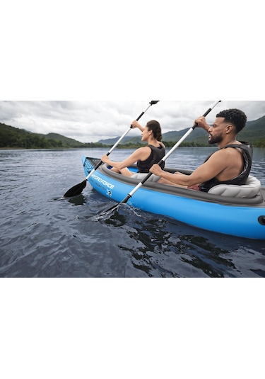 Hydro-force 65131 Cove Champion X2 İki Kişilik Kano Seti 3.31m X 88cm
