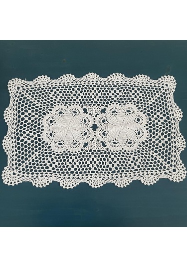 Suntek Yemek Masası Yer Matı Çiftlik Evi Festivali Beyaz Beyaz