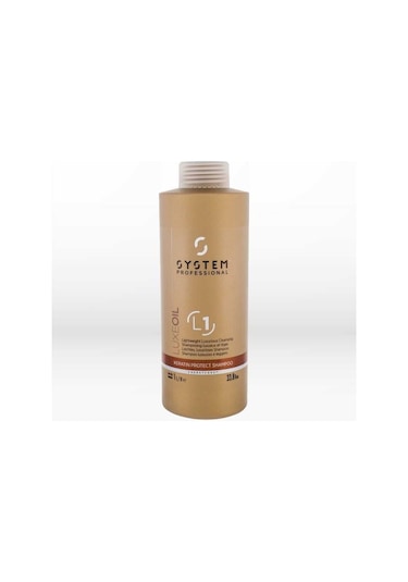 System Professional L1 Luxeoil Keratin Koruyucu Saç Şampuanı 1 L
