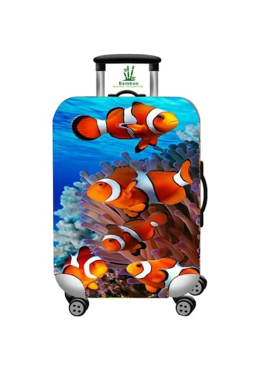 Bamboo Vali̇z Kılıfı Çok Renkli