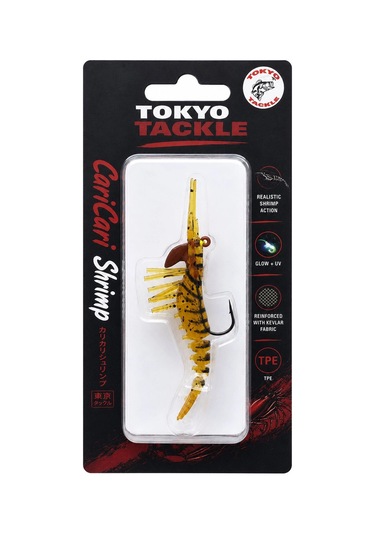 Tokyo Tackle Caricari Shrimp 5cm 3.7gr Baby Silikon Karides Lrf Sahte Yem Renk : Tt007