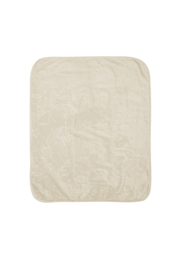 Özdilek Bebe Embos Battaniye 100X120 Krem Çok Renkli